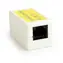 Gembird NCA-LC6-01 spojka RJ45 UTP CAT6 bílá / RJ-45 (F) - RJ-45 (F) / 8P8C