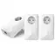 STRONG Powerline 1000 TRI EU V2 / Sada 3ks Powerline adaptérů / HomePlug AV/AV2 / 1000Mbps / 1x GLAN / dosah až 300m