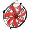 AIREN FAN RedWingsGiant 300 ventilátor červená / 300 x 300 x 30mm