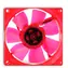 THERMALTAKE A2271 Ultra UV Fan - RED Series / Větráček 80x80x25mm / 21dB