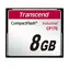 Transcend Industrial CF170 8GB / CF / 50 pin / R: 90MBps / W: 60MBps / MLC