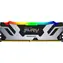 Kingston FURY Renegade RGB Silver 16GB DDR5 6400MHz / DIMM / CL32 / 1.4V / RGB / XMP