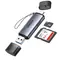 UGREEN Čtečka karet USB-C (M) - USB-A (M) šedá / SD / micro SD