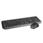 C-TECH WLKMC-01 + myš / bezdrátový combo set s myší / CZ/SK / USB / černá