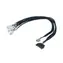 AKASA FLEXA FP5S / kabel pro připojení 5 PWM ventilátorů / 45cm