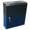 DATACOM 10" rack jednodílný 12U 140 černé / plechové dveře