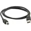 C-TECH Kabel USB2.0 A-B 1.8m černá