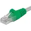 PremiumCord UTP CAT5E 7m křížený / Patch kabel / RJ45-RJ45 / šedá