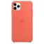 Apple Silikonový kryt pro iPhone 11 Pro Max - Clementine (Orange)