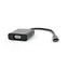 Gembird adaptér USB Typ-C (M) na VGA (F) černá
