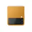 SAMSUNG Leather Cover Kožený zadní kryt pro Samsung Galaxy Z Flip3 hořčicová
