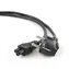 Gembird PC-186-ML12-1M černá / napájecí kabel / CEE7/7 C5 /euro / 1m