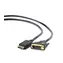 Gembird CC-DPM-DVIM-3M kabel DisplayPort na DVI 3m černá / DisplayPort (M) / DVI 24+1 (M)