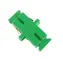 MicroConnect Fiber Optic SC/APC adaptér zelená