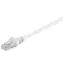 MicroConnect CAT5e U/UTP 0.5m bílá / PVC