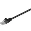 MicroConnect CAT5e U/UTP 1m CCA černá / PVC