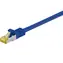 MicroConnect CAT7 S/FTP Patch Cord 0.25m modrá / LSZH