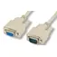 MicroConnect sériový kabel RS-232, D-SUB 9-pin (M) - D-SUB 9-pin (F) 2m bílá