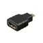 MicroConnect Adaptér microHDMI (M) - HDMI (F) černá / Plug & Play