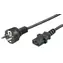 MicroConnect Síťový napájecí kabel Schuko - C13 10m černá