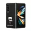 Karl Lagerfeld PU Saffiano Ikonik Kryt pro Samsung Galaxy Z Fold 4 černá
