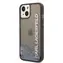 Karl Lagerfeld Translucent Liquid Glitter Zadní Kryt pro Apple iPhone 14 černá