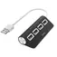 Hama 200119 USB Hub 2.0 černá / 4 porty