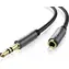 UGREEN AV118 Prodlužovací kabel 3.5 mm jack (M-F) 1.5 m černá