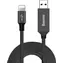 Baseus CALYW-01 Kabel USB-A (M) - Lightning (M) 1.2 m černá