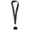 GUESS Crossbody Popruh Nylon 4G Charm černá