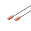 Digitus DK-1617-050 patch kabel UTP RJ45-RJ45 level CAT 6 5m šedá