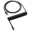 CableMod Classic Coiled Keyboard Cable USB-C - USB-A 1.5m Midnight Black / Kabel pro klávesnici