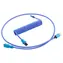 CableMod PRO Coiled Keyboard Cable USB-C - USB-A 1.5m Galaxy Blue / Kabel pro klávesnici