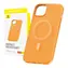 Baseus P60157305713-02 Fauxther Pouzdro pro Apple iPhone 15 Plus oranžová