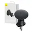 Baseus C40141001111-00 Magnetický držák telefonu s bezdrátovým nabíjením do auta černá / 15W