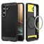Spigen Rugged Armor MagSafe ochranný kryt pro Samsung Galaxy S25+ matte black