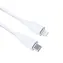 Solight SSC19005-S Kabel USB-C (M) - Lightning (M) 0.5m bílá / silikon