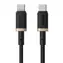 Baseus Dura (P10377803U01-02) Rychlonabíjecí kabel USB-C/USB-C 100W 2m černo-zlatá