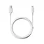 Baseus Silky (P10377702213-00) Rychlonabíjecí kabel USB-A/Lightning 2.4A 1m bílá
