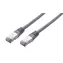 C-TECH patchcord Cat5e FTP 1 m šedá