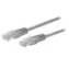 C-TECH patchcord Cat5e UTP 0.5 m šedá