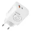 OBAL:ME Cestovní Nabíječka USB-A + USB-C 25W White