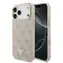 Guess PU Leather 4G Triangle Logo Gold Frame MagSafe Zadní Kryt pro iPhone 17 Pro Max Pink