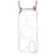FIXED Pouzdro MagPure Neck s růžovou šňůrkou na krk pro Apple iPhone 17
