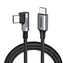 Ugreen US255 kabel USB-C - USB-C / kabel 0,5m / L-konektor
