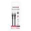 SWISSTEN USB 4.0 datový/video kabel 240W 1.5m černá / 8K@60Hz / 2x USB-C (4.0)