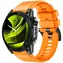 Mobile Origin Easy Strap Silicone Watch silikonový řemínek pro Garmin QuickFit 22mm oranžová