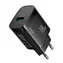 Joyroom JR-TF4 síťová nabíječka černá / USB-A / 18W