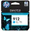 HP 912 originální cartridge modrá / pro HP OfficeJet 8013 & HP OfficeJet Pro 8023 / 2.93ml / 315 stran
