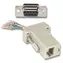 PremiumCord Redukce 9F-RJ45 zásuvka